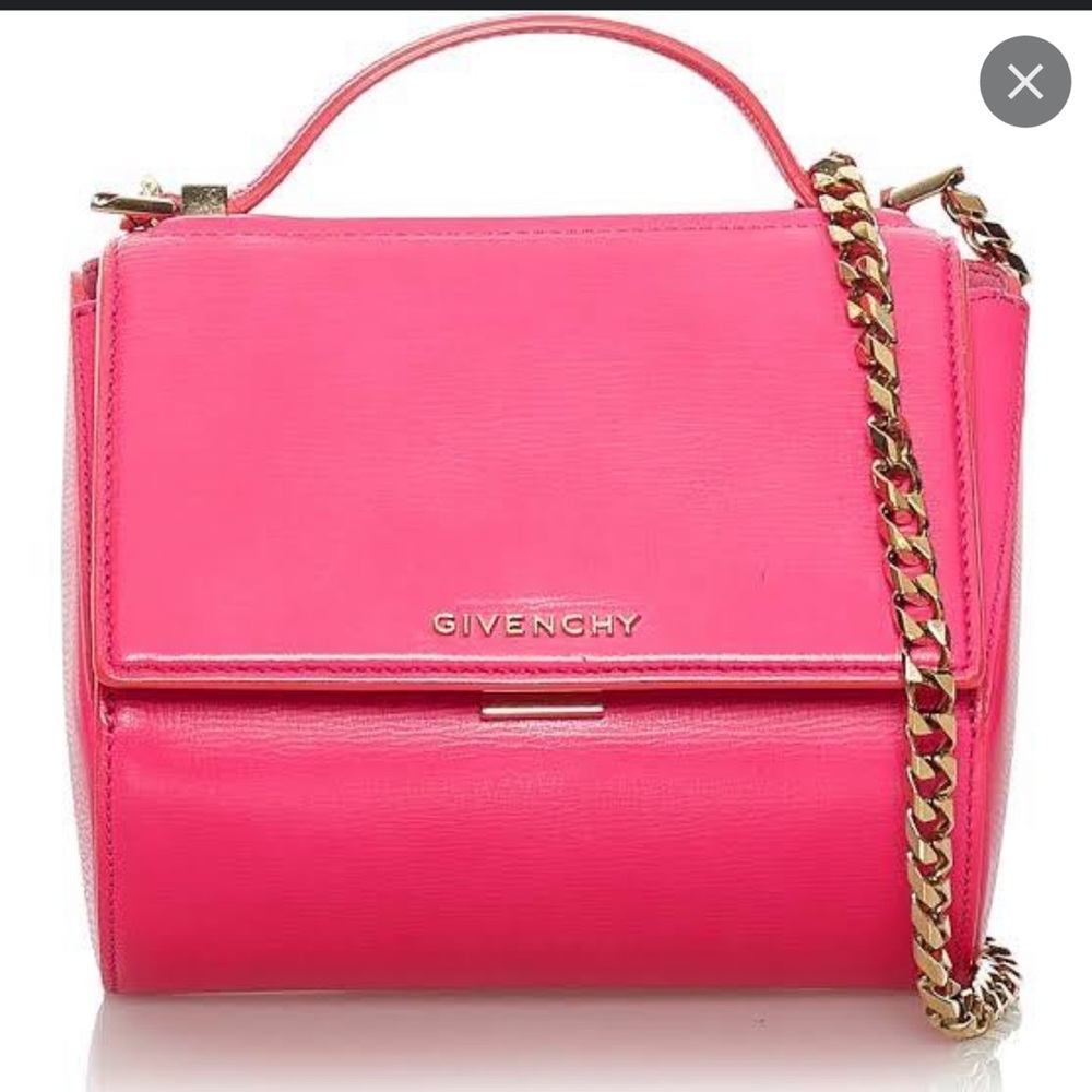 Hot pink Givenchy pandora box bag